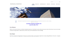 Desktop Screenshot of bilingualhighered.com